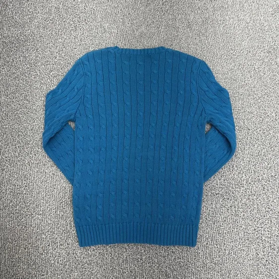 폴로 랄프로렌 신형 꽈배기 니트 M 상품이미지2