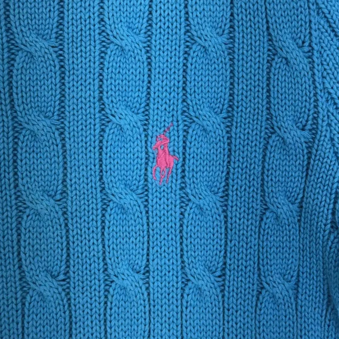 폴로 랄프로렌 신형 꽈배기 니트 M 상품이미지3