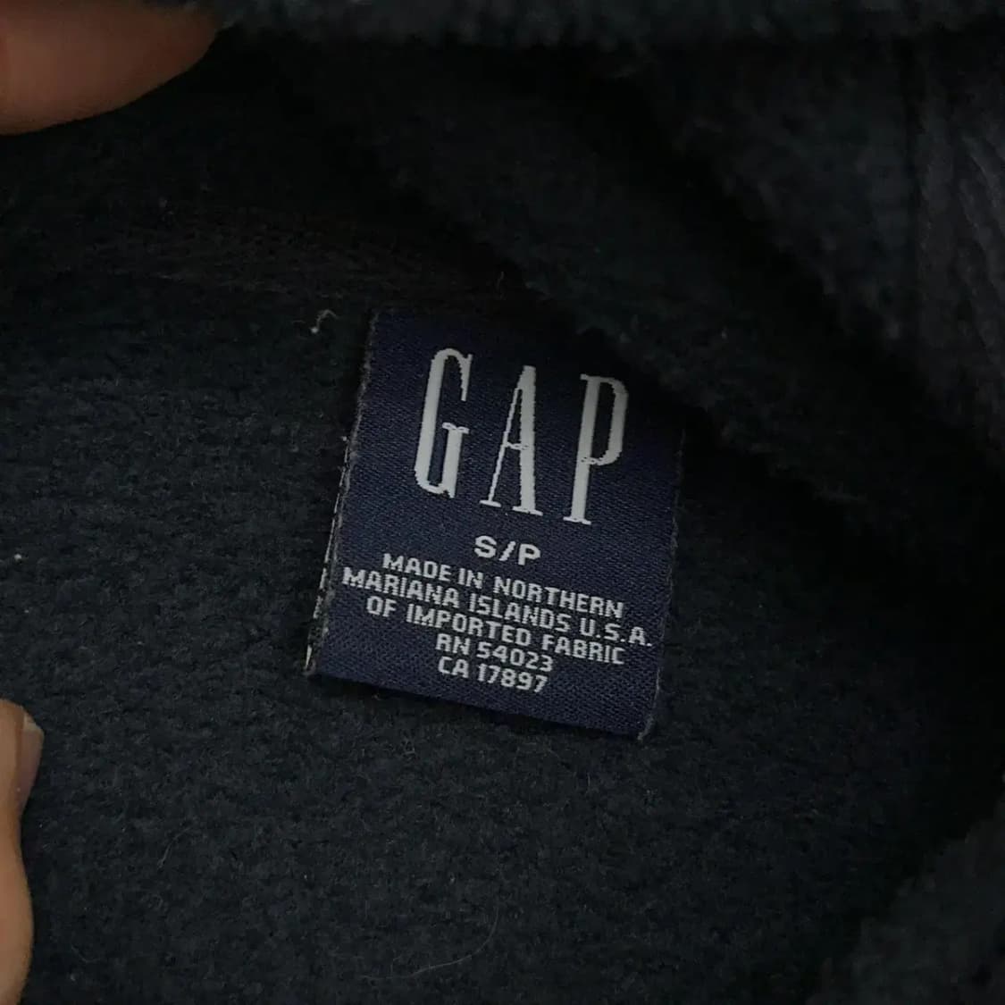 갭 플리스 로고 후드티 S 상품이미지4