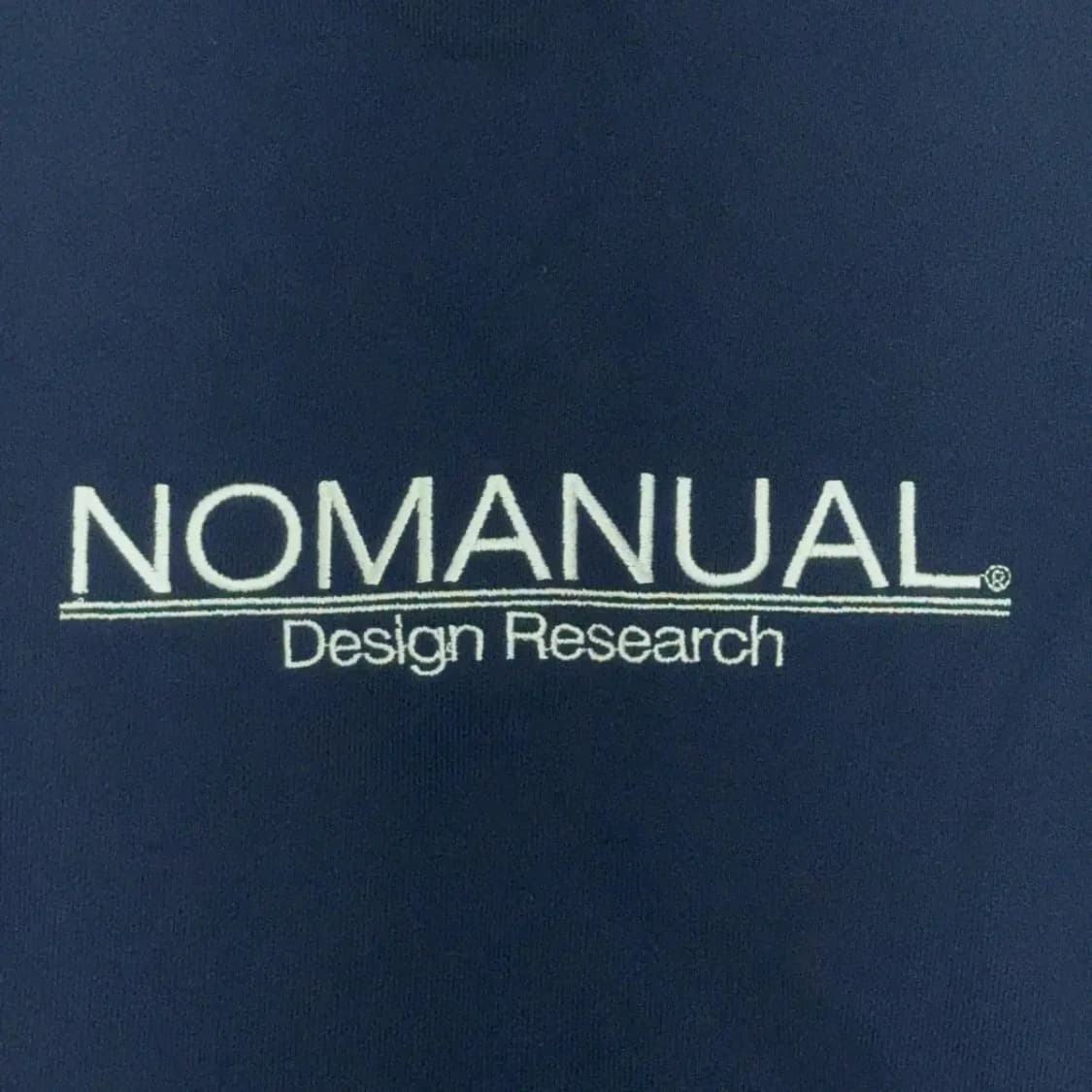 노매뉴얼 로고 맨투맨 L 상품이미지3