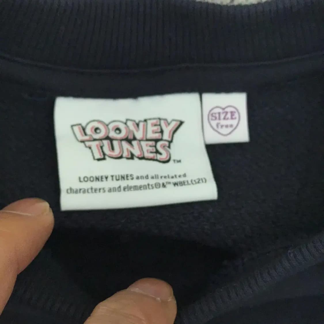 루니툰즈 프린팅 맨투맨 FREE 상품이미지6