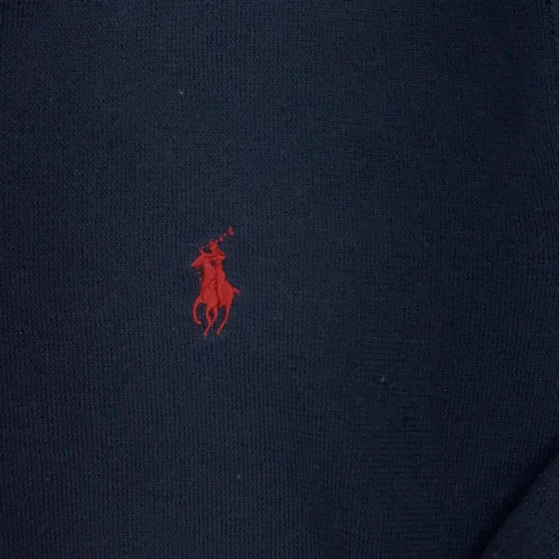 폴로 랄프로렌 피마코튼 브이넥 니트 L 상품이미지3