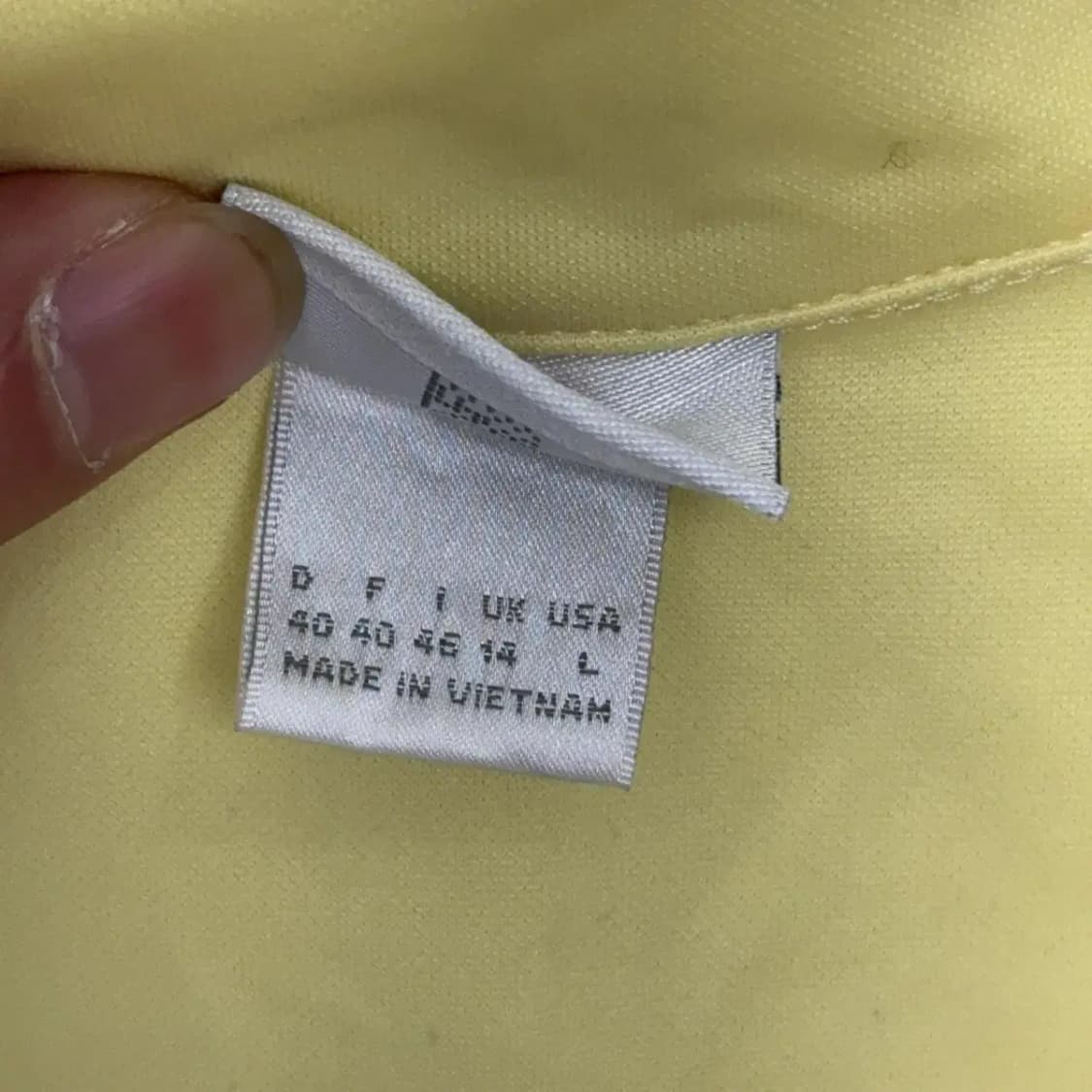 엘리쎄 옐로우 트랙탑 L 상품이미지5