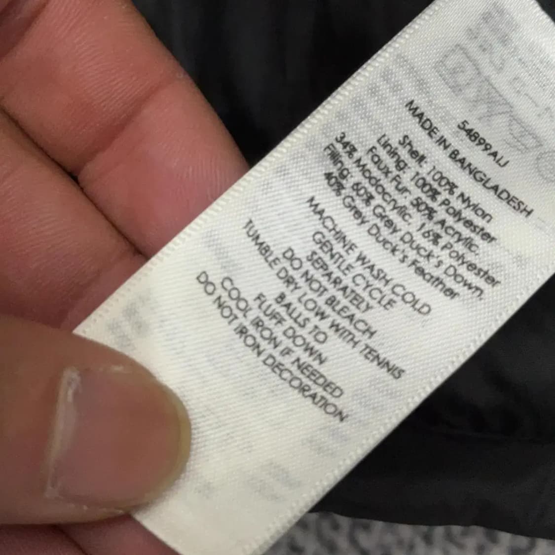 데님 앤 서플라이 호피 패딩 베스트 XS 상품이미지4