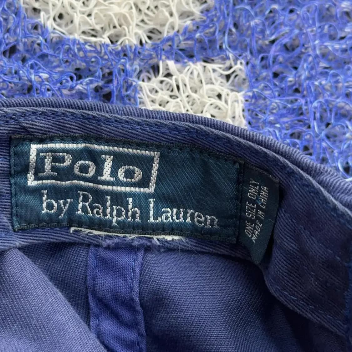 폴로 랄프로렌 블루 볼캡 상품이미지6