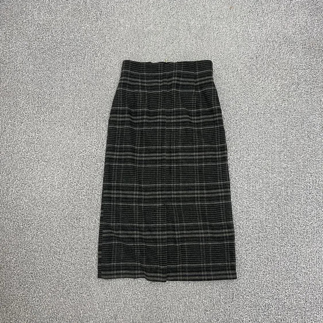 재팬 빈티지 체크 스커트 M 상품이미지1