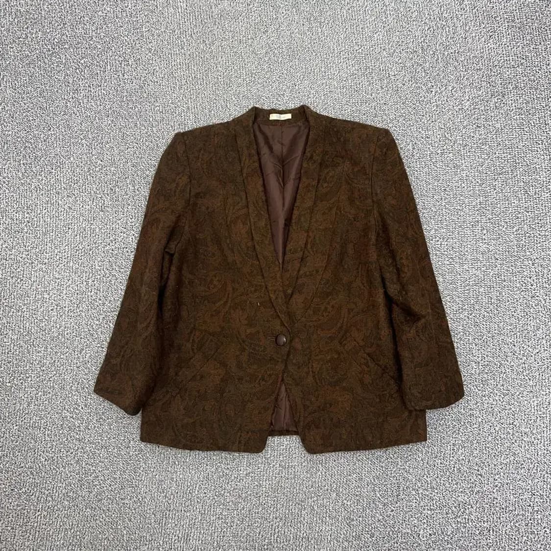 재팬 빈티지 여성 원버튼 블레이저 상품이미지1