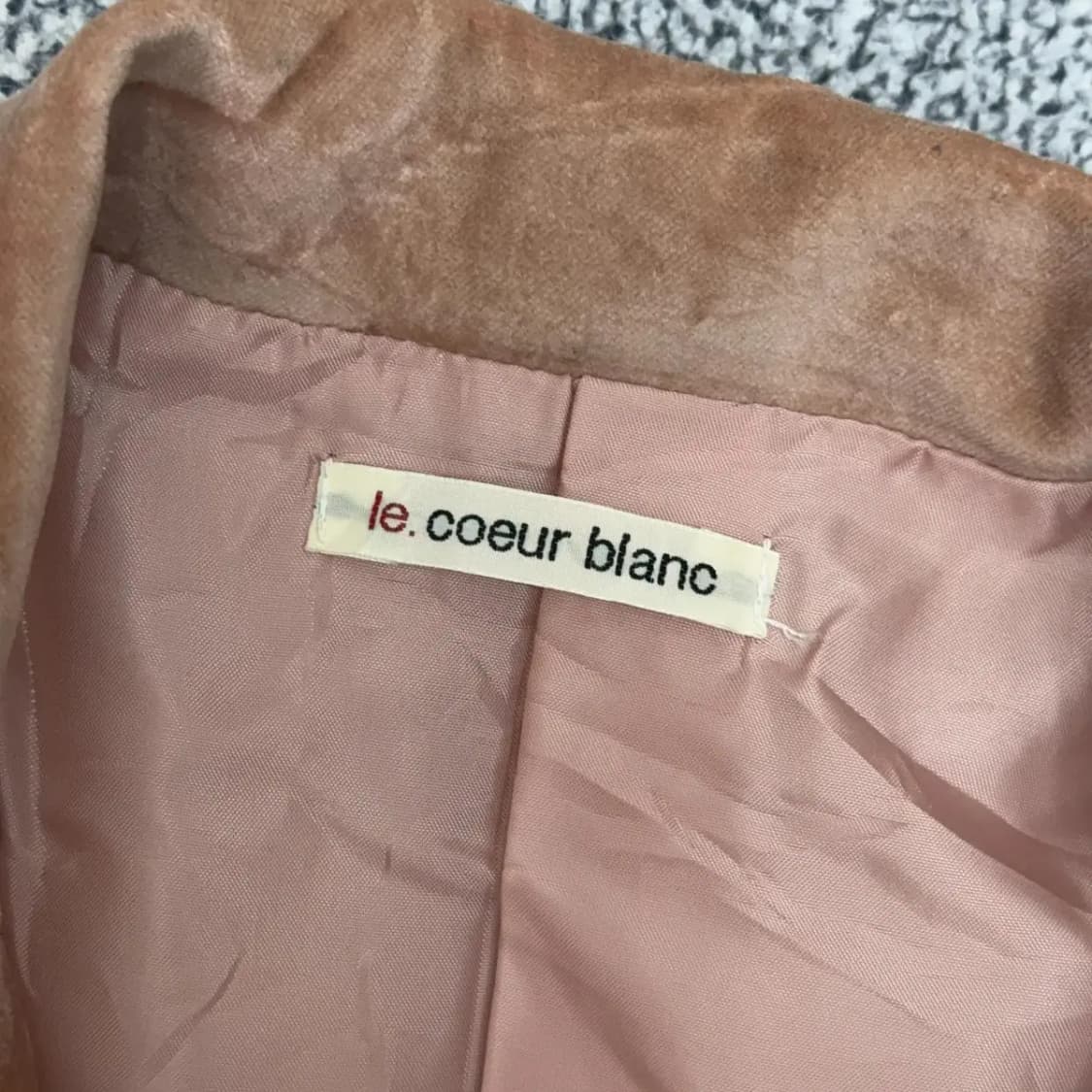 LE.COEUR BLANC 빈티지 투버튼 블레이저 상품이미지3