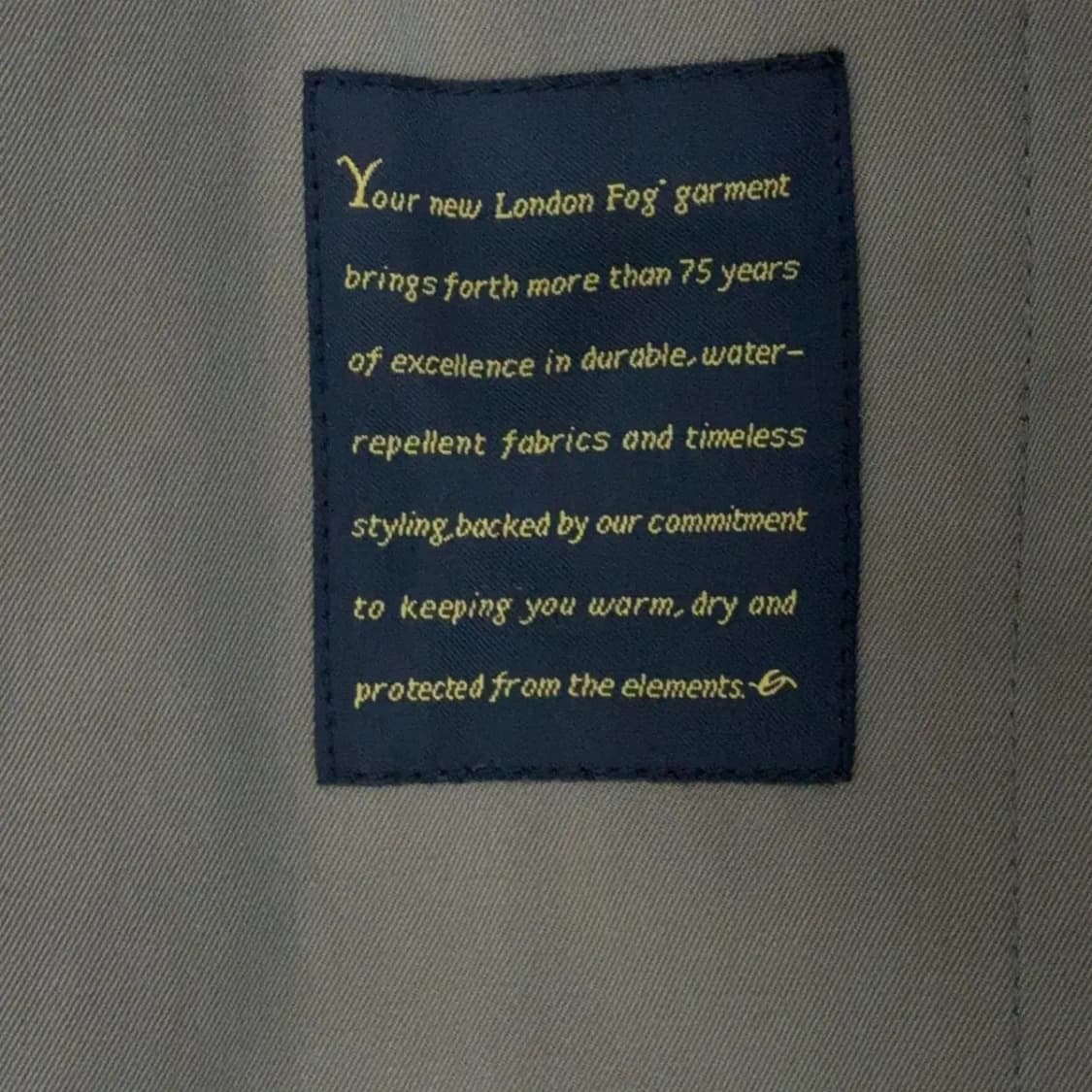 런던포그 캐시미어 빈티지 코트 95-100 상품이미지5