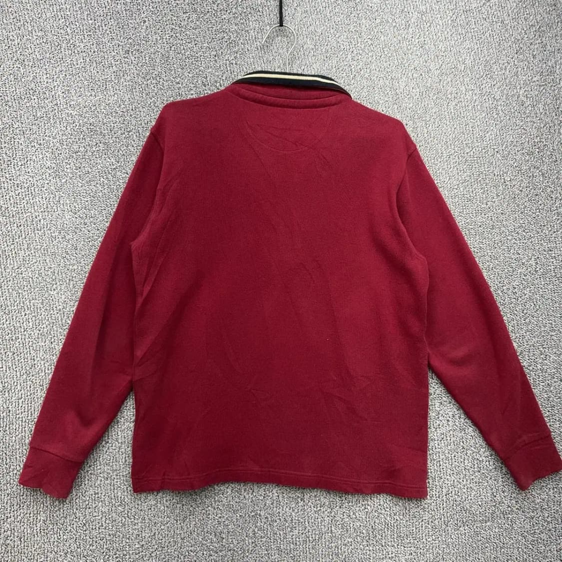 맥그리거 하프집업 울 니트 L 상품이미지2