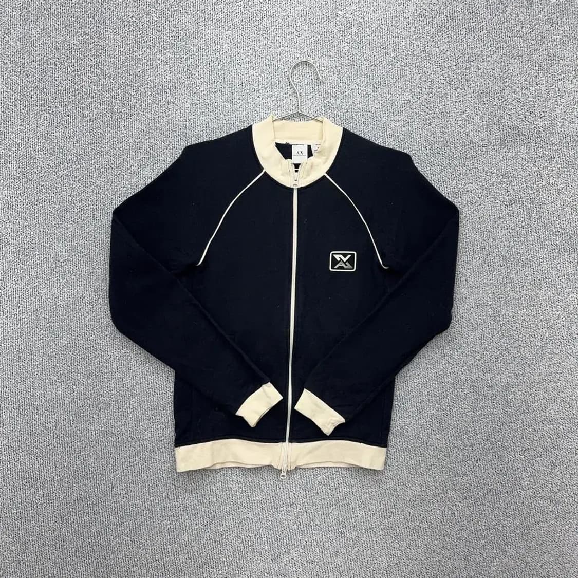 알마니 익스체인지 코튼 니트 블루종 S 상품이미지1