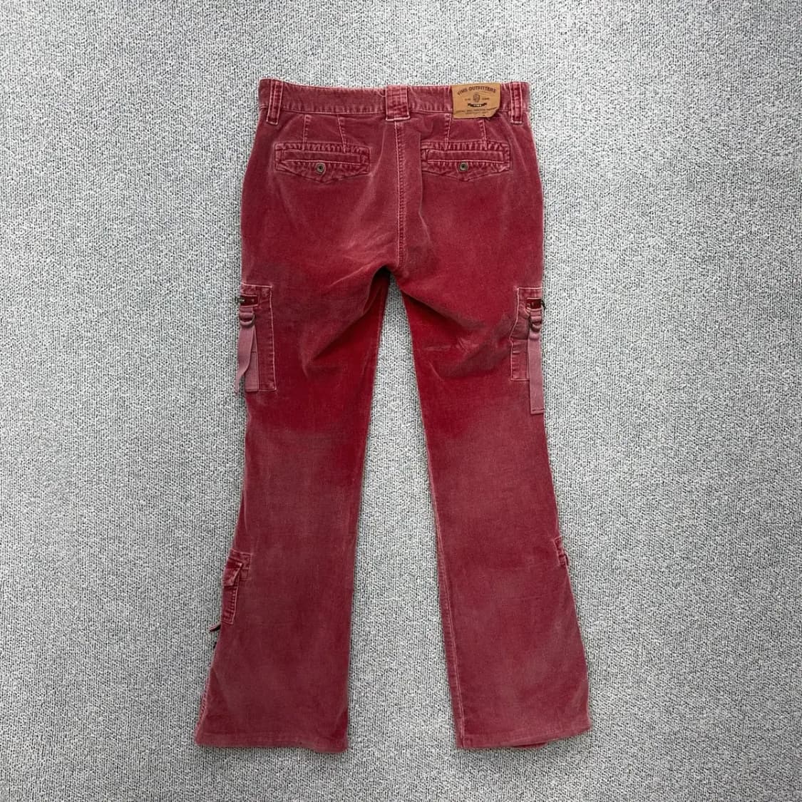 빔즈 Y2K 레드 부츠 카고팬츠 28 상품이미지2