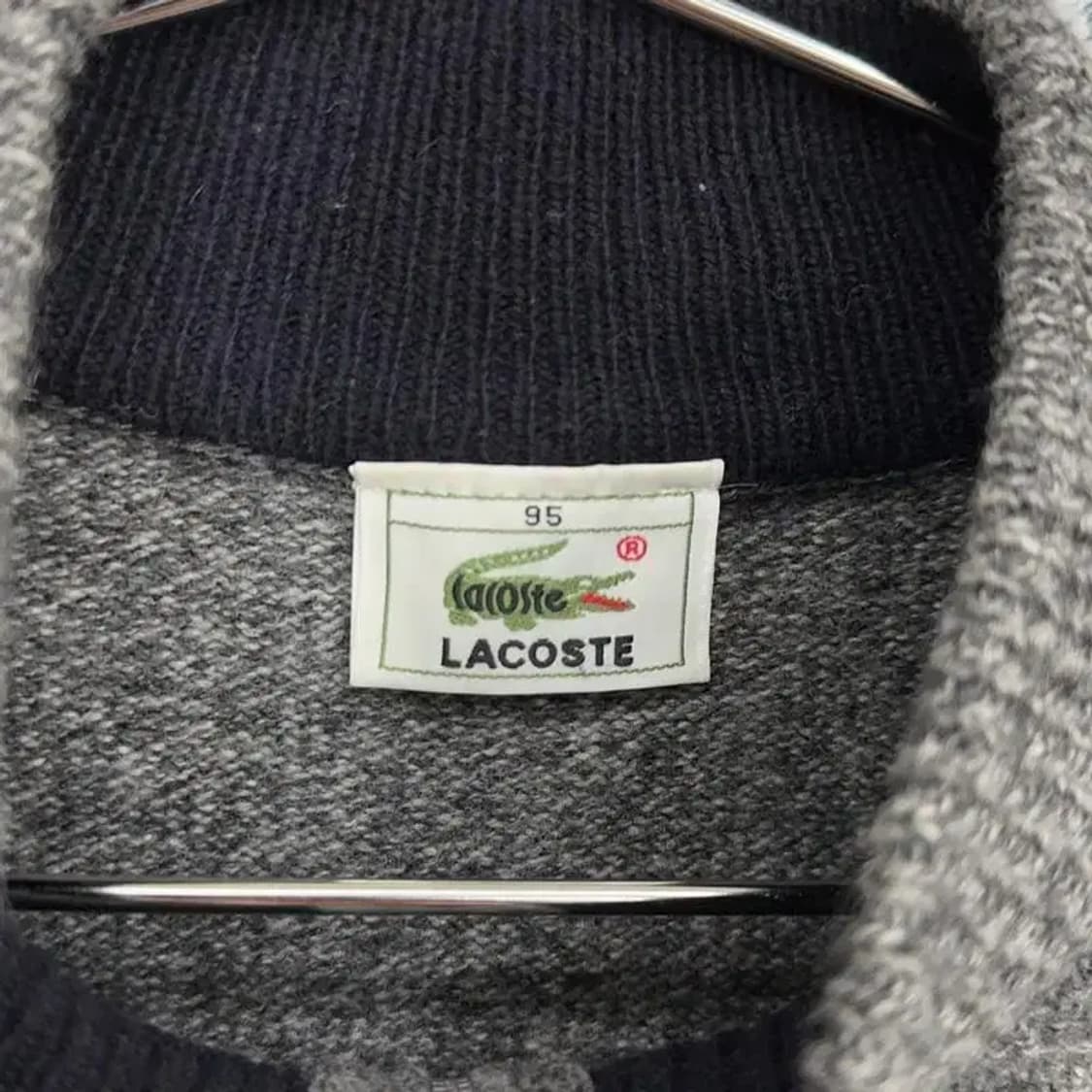 라코스테 울 반집업 니트 95 상품이미지4