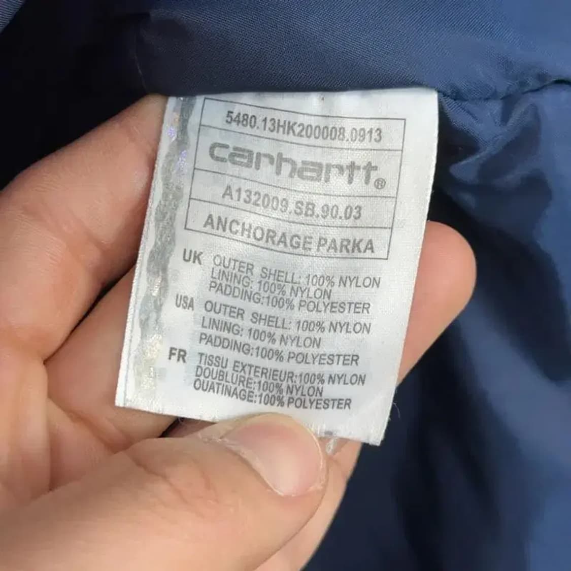 칼하트 로고 캐주얼 점퍼 XS 상품이미지5