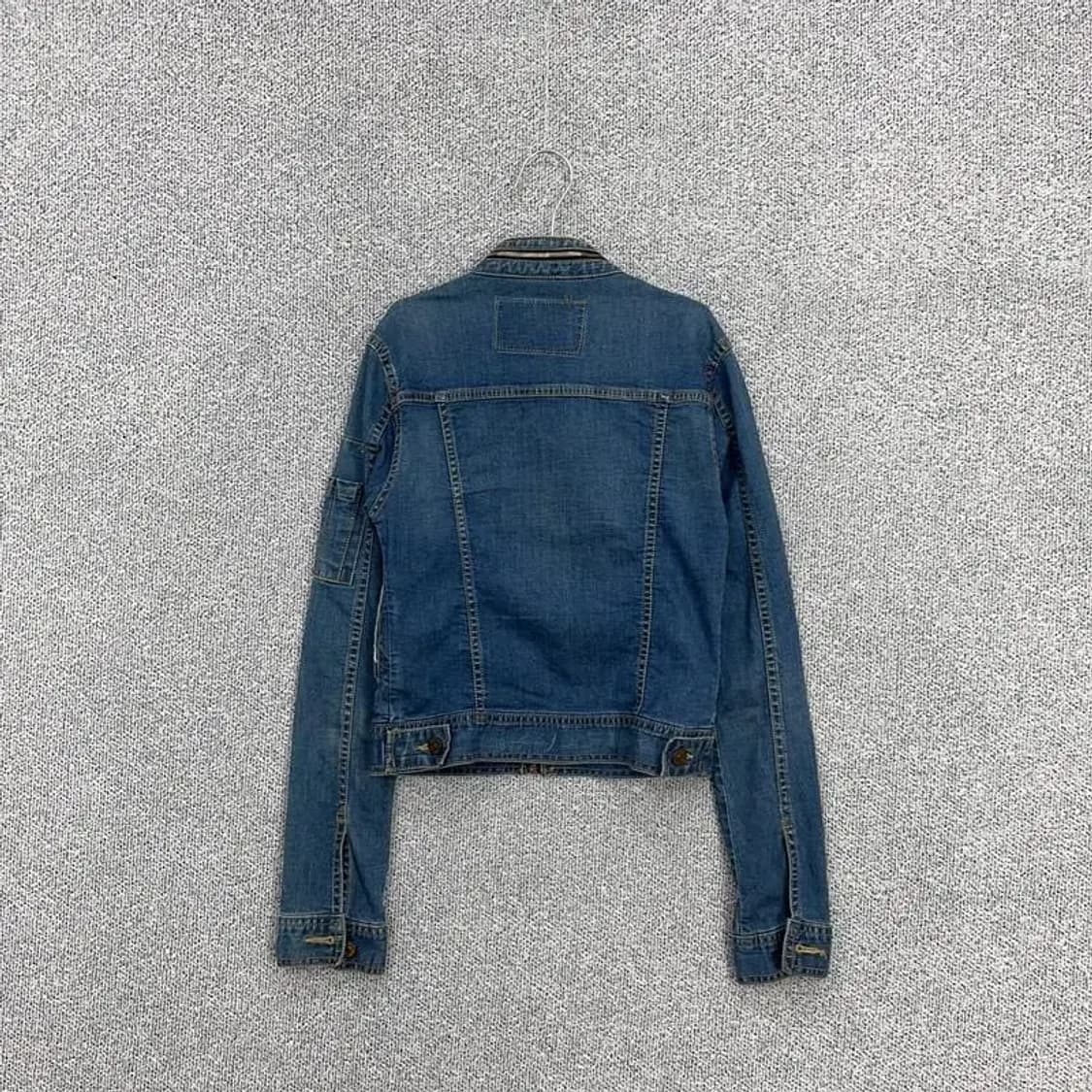 빈티지 디테일 데님자켓 상품이미지2