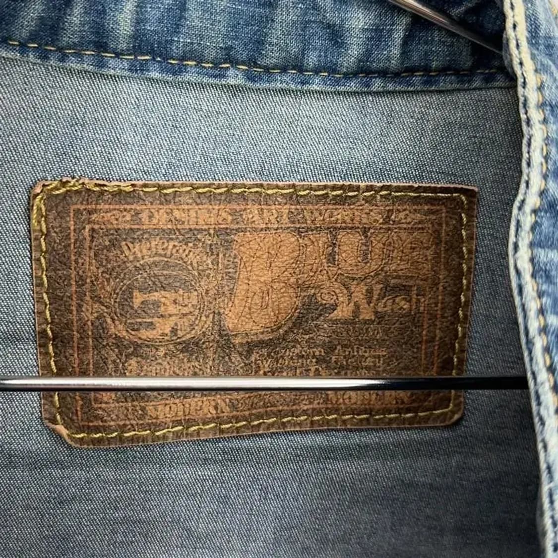 빈티지 디테일 데님자켓 상품이미지5