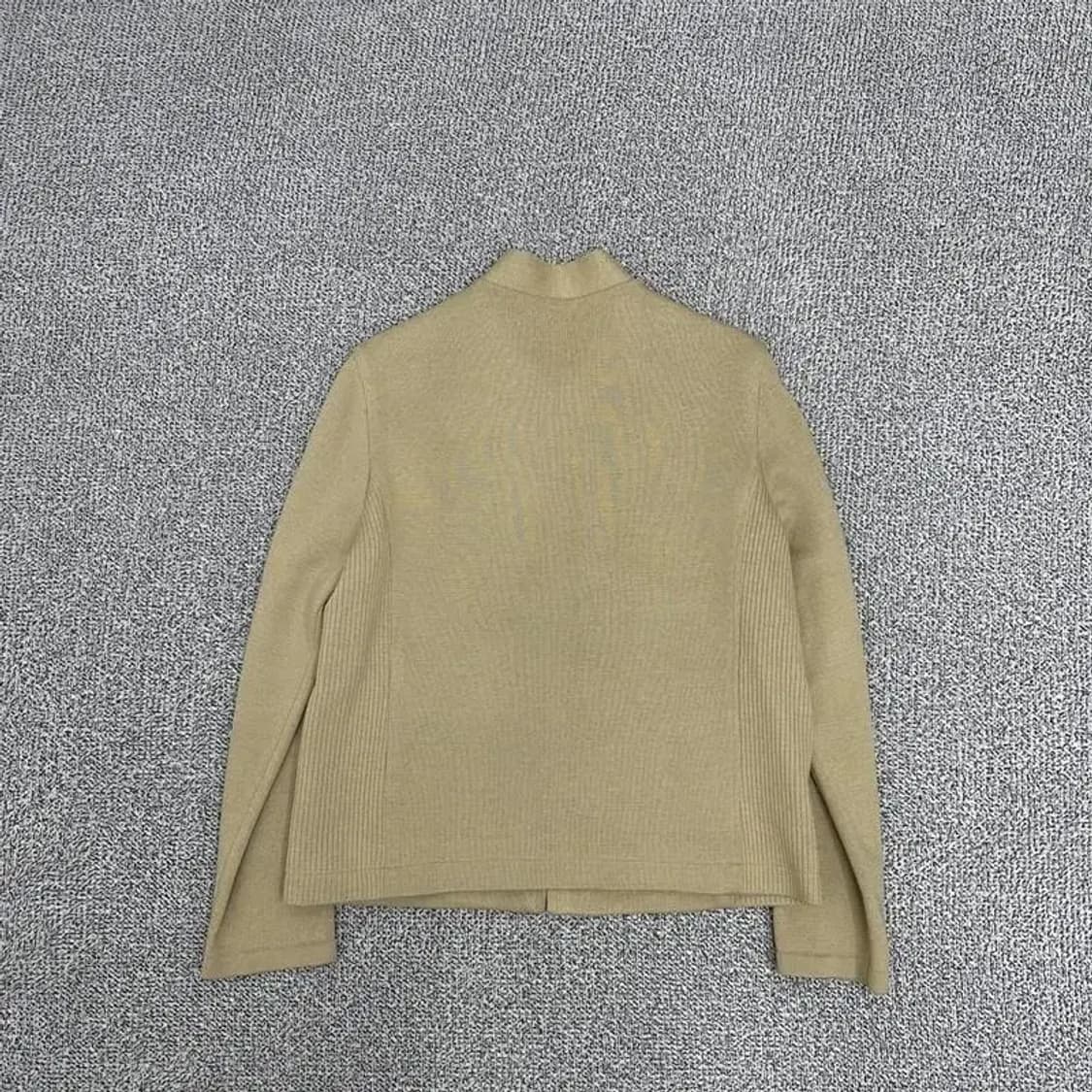 라코스테 폴리에스터 베이지 니트자켓 95 상품이미지2