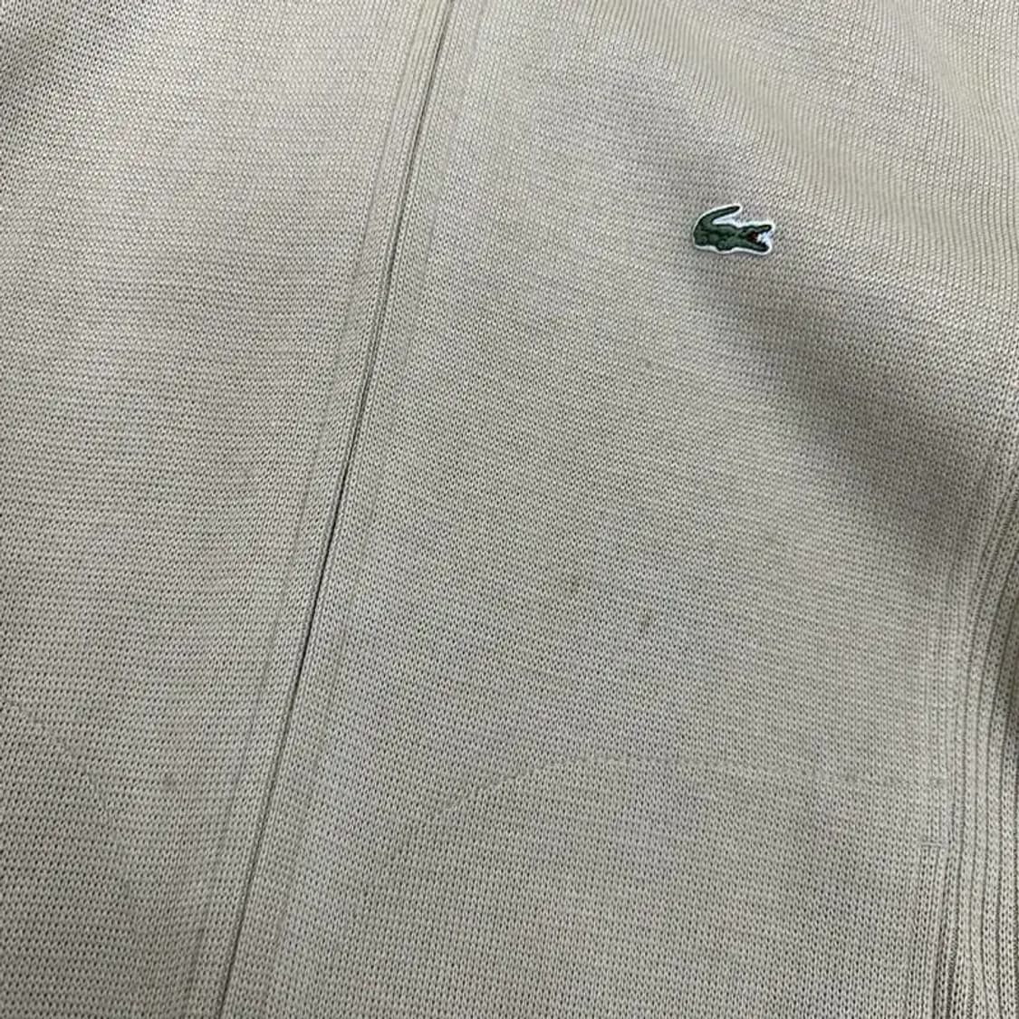 라코스테 폴리에스터 베이지 니트자켓 95 상품이미지3