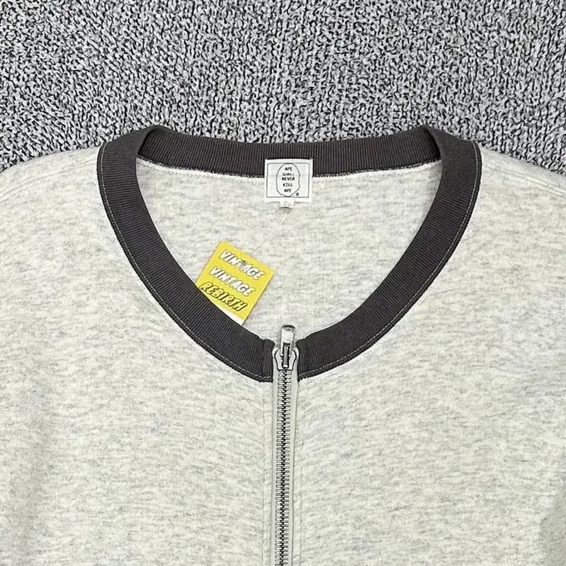 에이프 크림 집업 M 상품이미지3