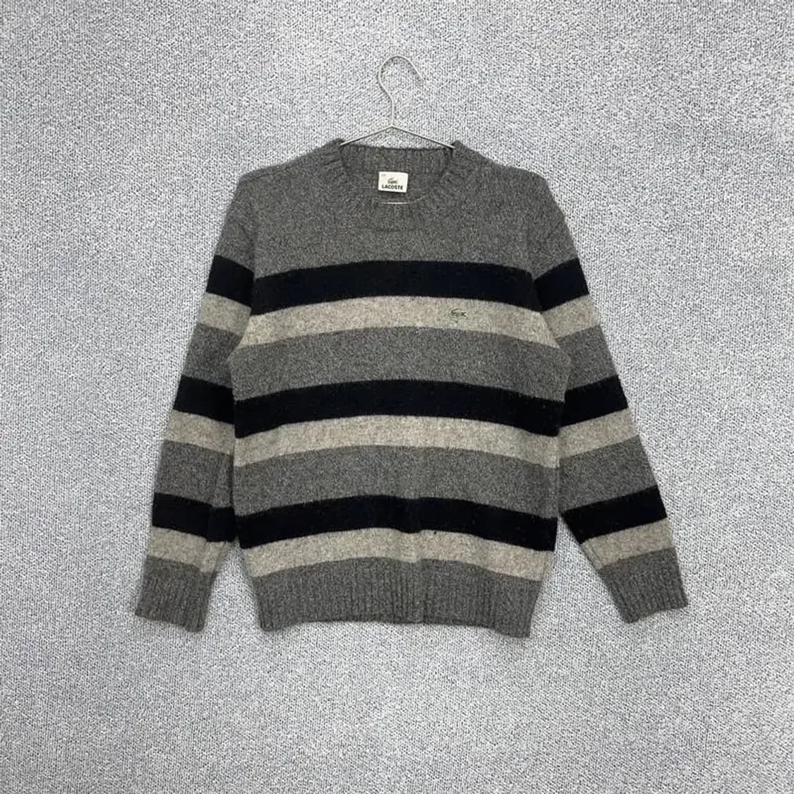 라코스테 스트라이프 니트 100 상품이미지1