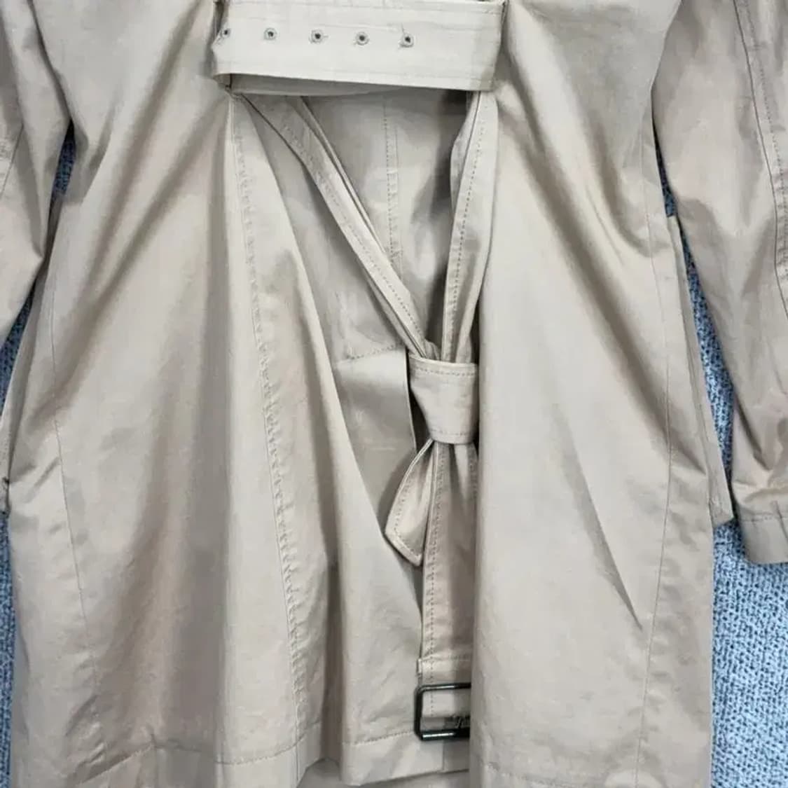 띠어리 여성 베이지 트렌치 코트 S 상품이미지3