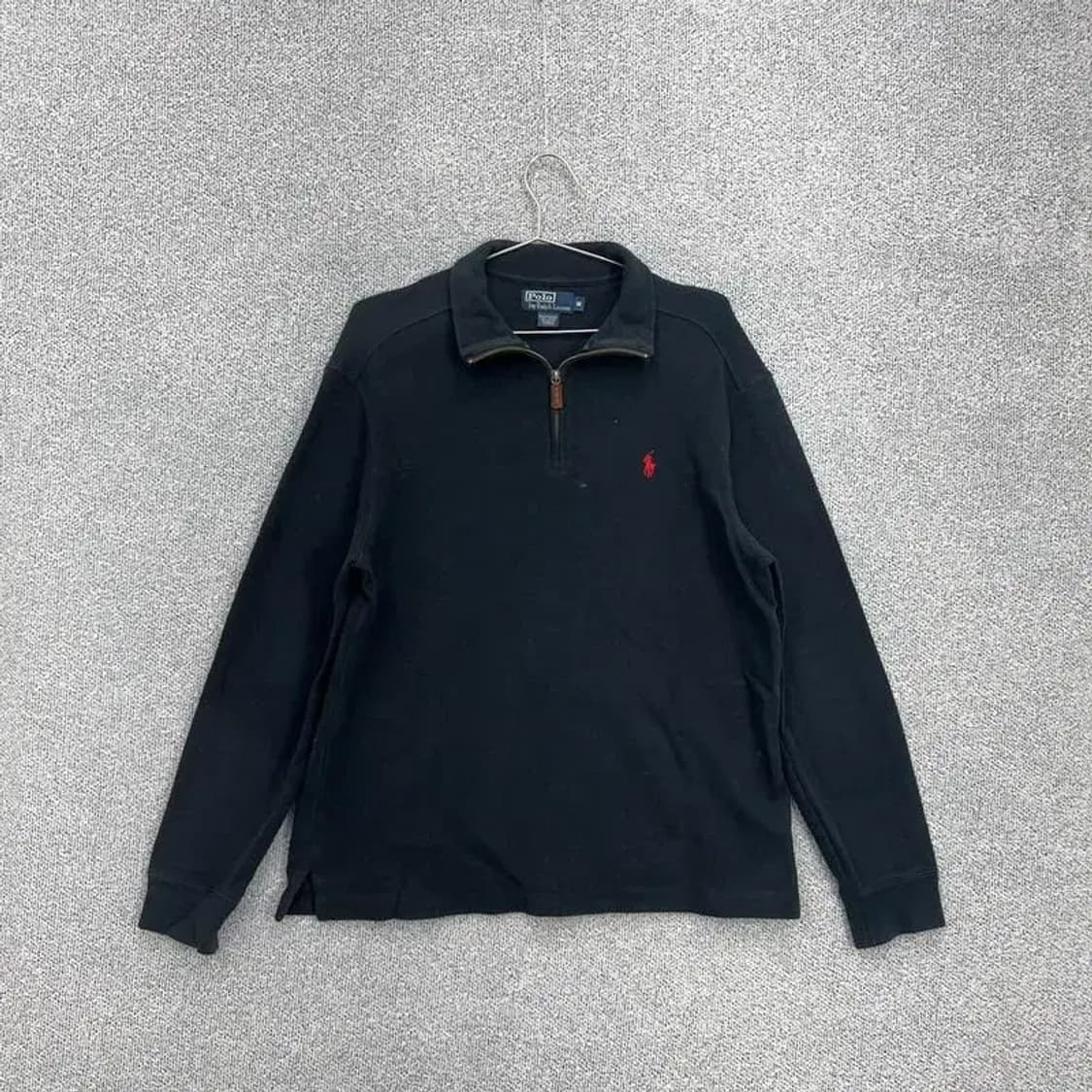 폴로 랄프로렌 반집업 니트 M 상품이미지1