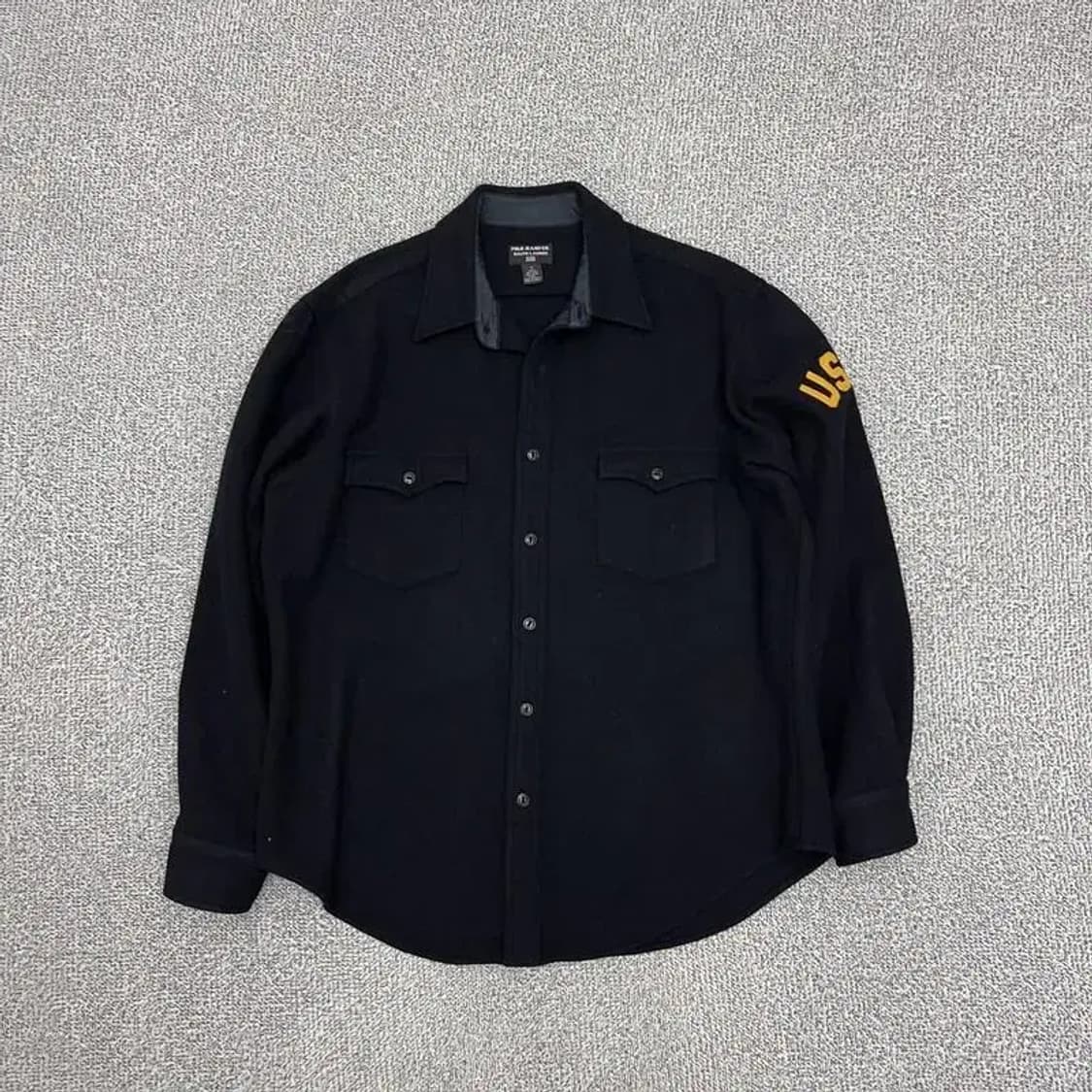 폴로 진스 USA 패치 울자켓 L 상품이미지2