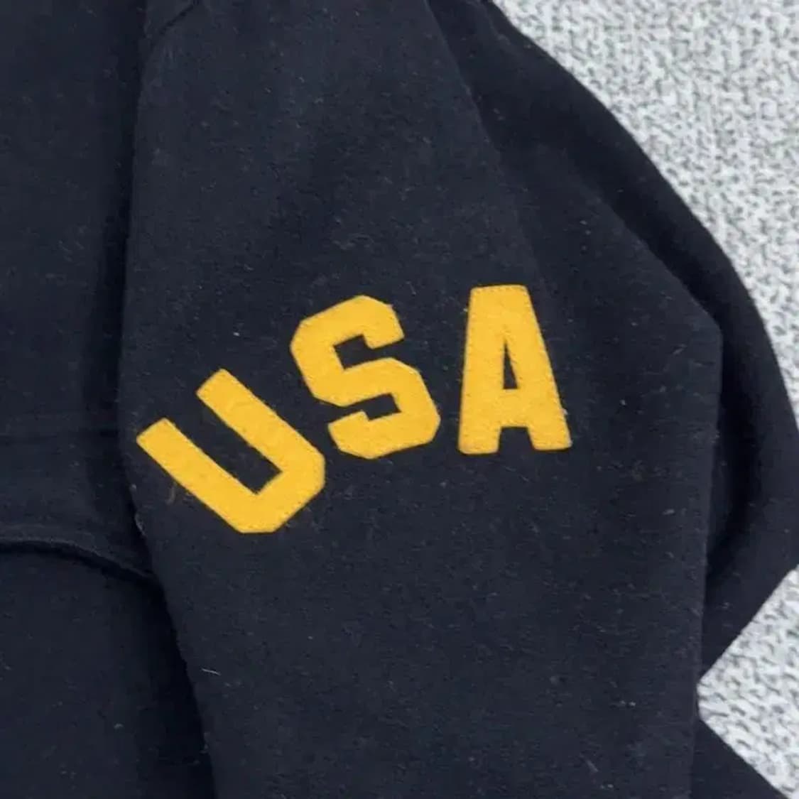 폴로 진스 USA 패치 울자켓 L 상품이미지4