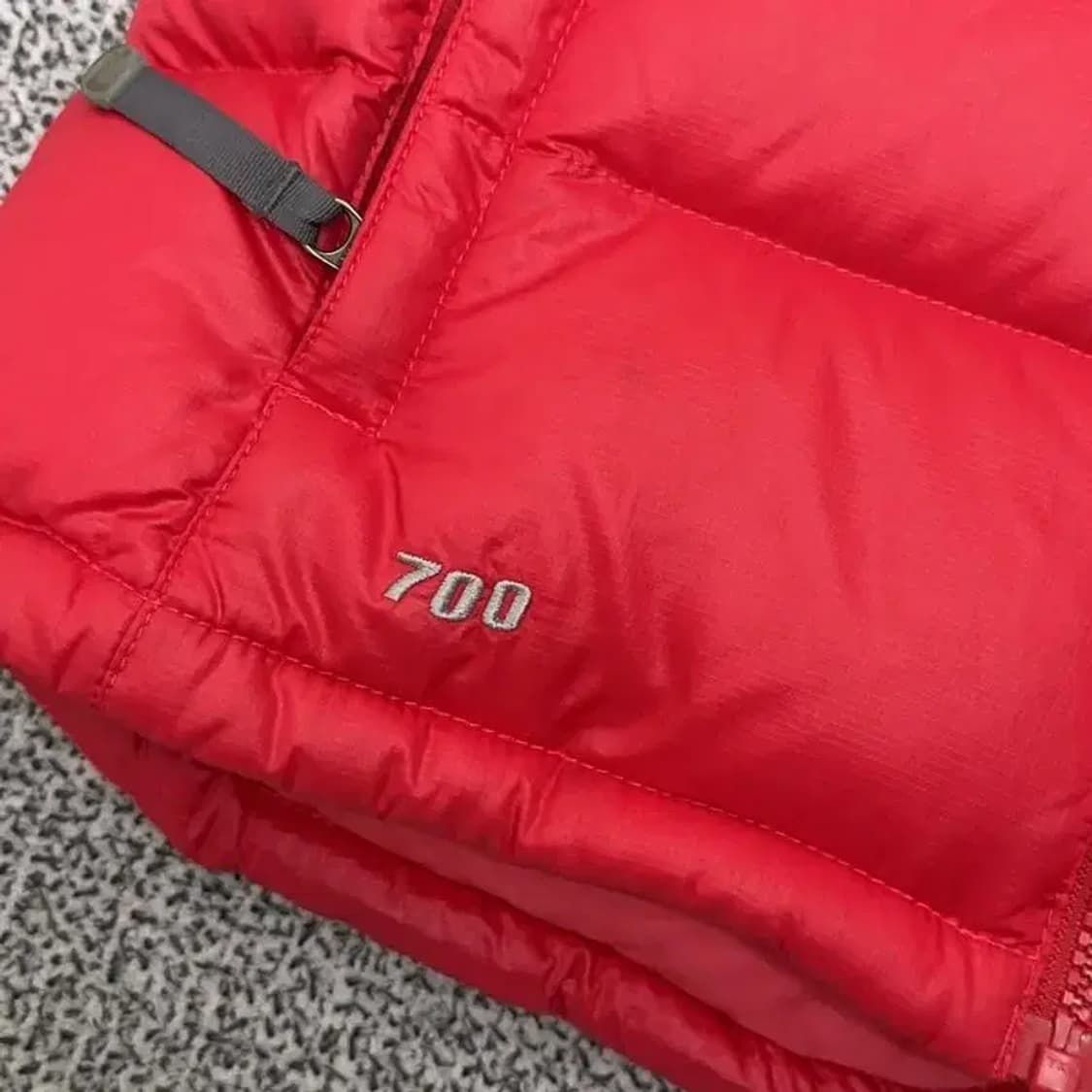 노스페이스 700 핑크 패딩조끼 S 상품이미지4