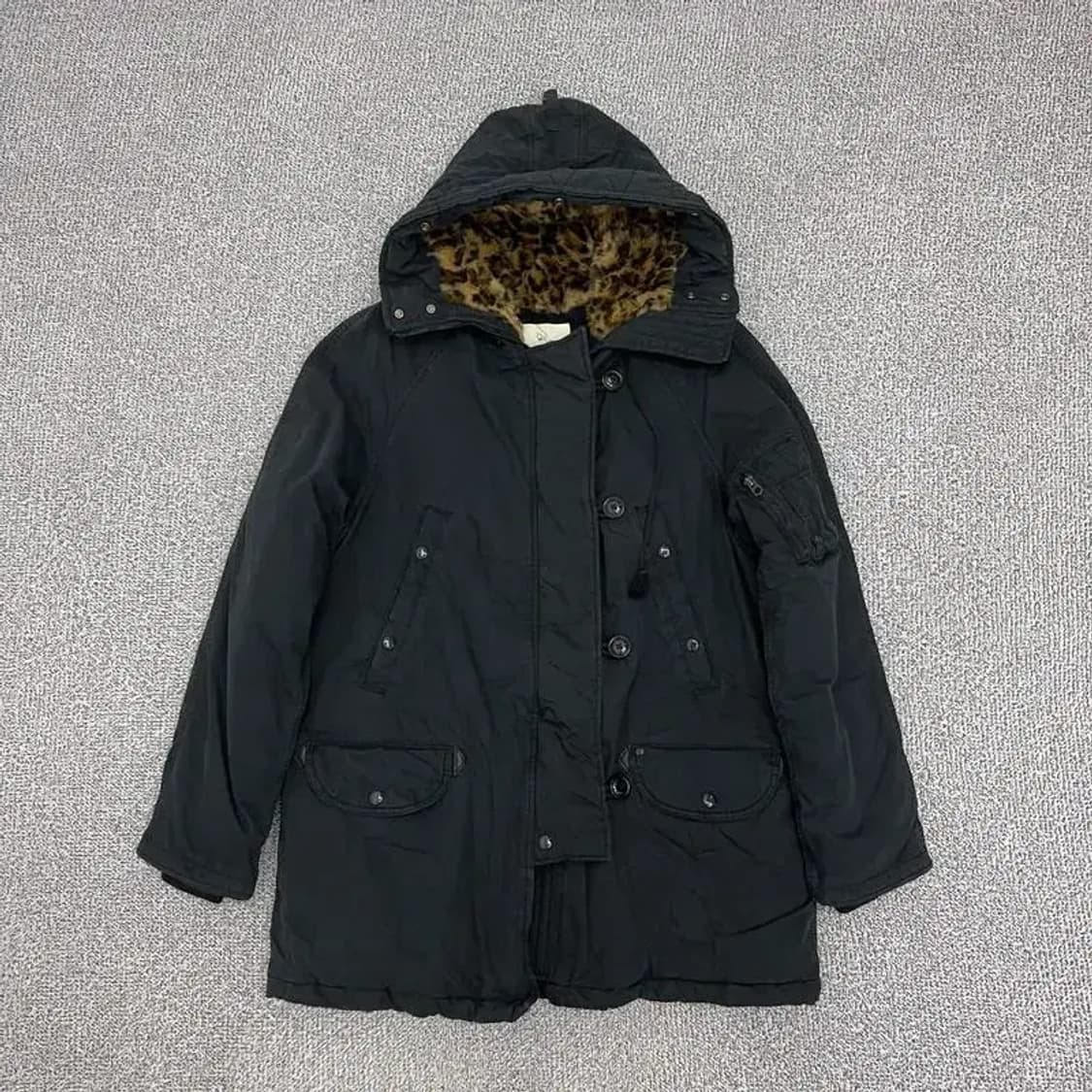 데님앤서플라이 호피후드 코트 점퍼 L 상품이미지2