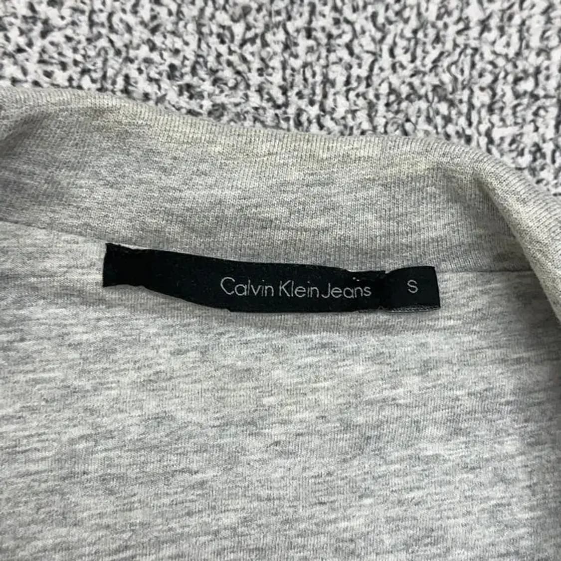 캘빈클라인 코튼 라이더 집업 자켓 S 상품이미지4