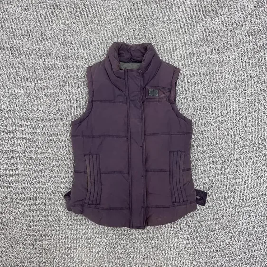 수퍼드라이 퍼플 조끼 패딩 S 상품이미지1