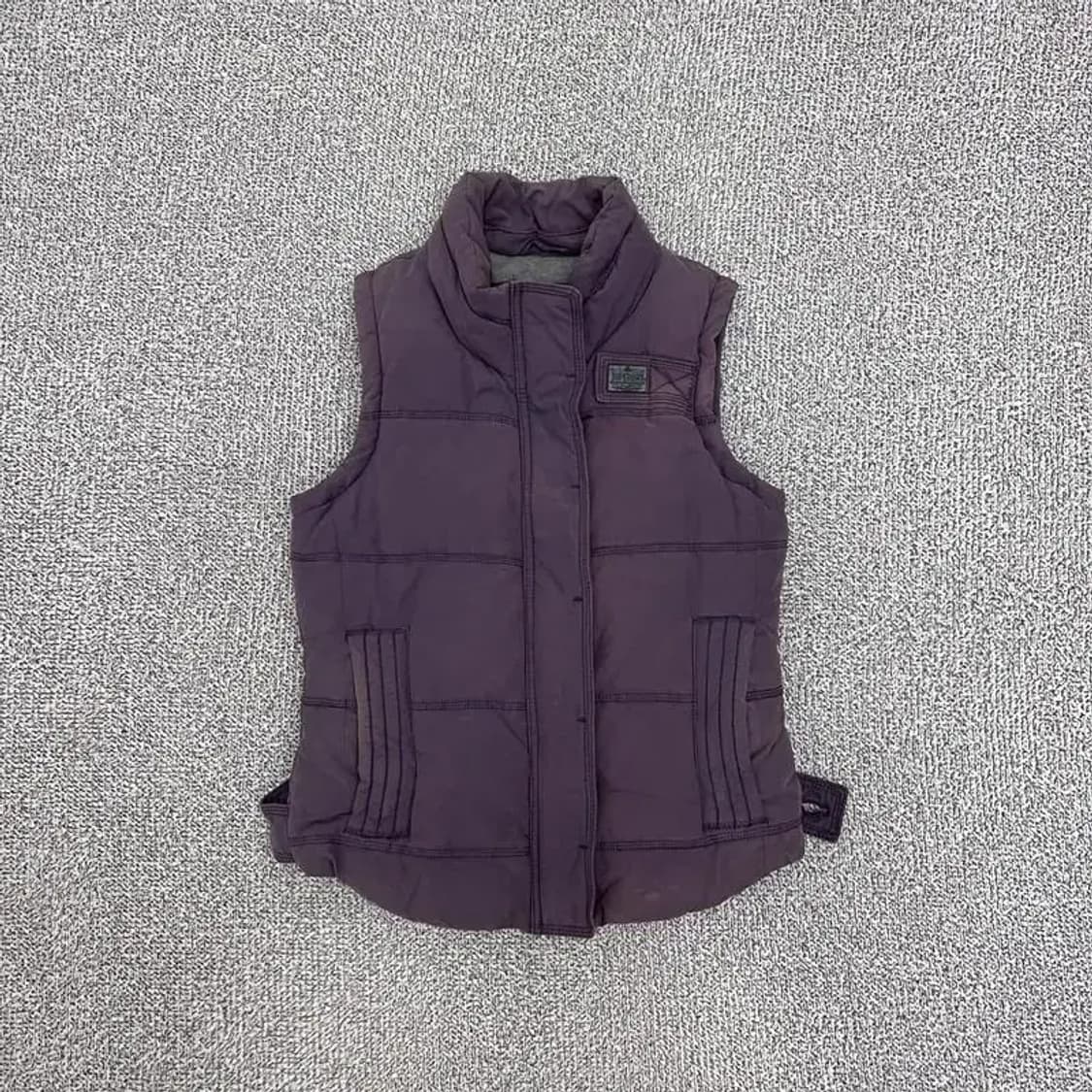 수퍼드라이 퍼플 조끼 패딩 S 상품이미지2