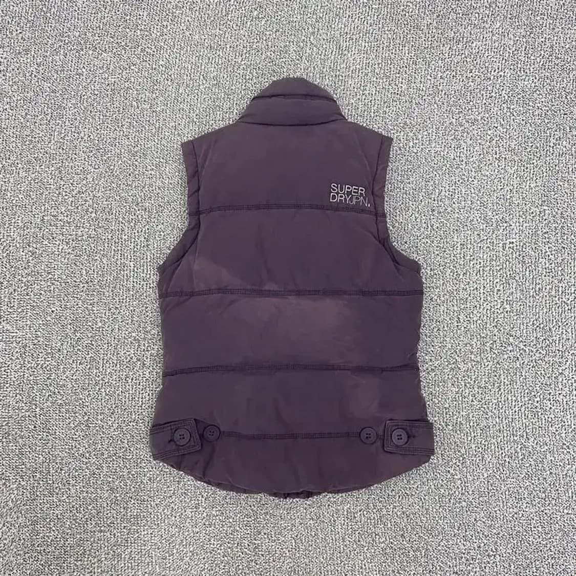 수퍼드라이 퍼플 조끼 패딩 S 상품이미지3