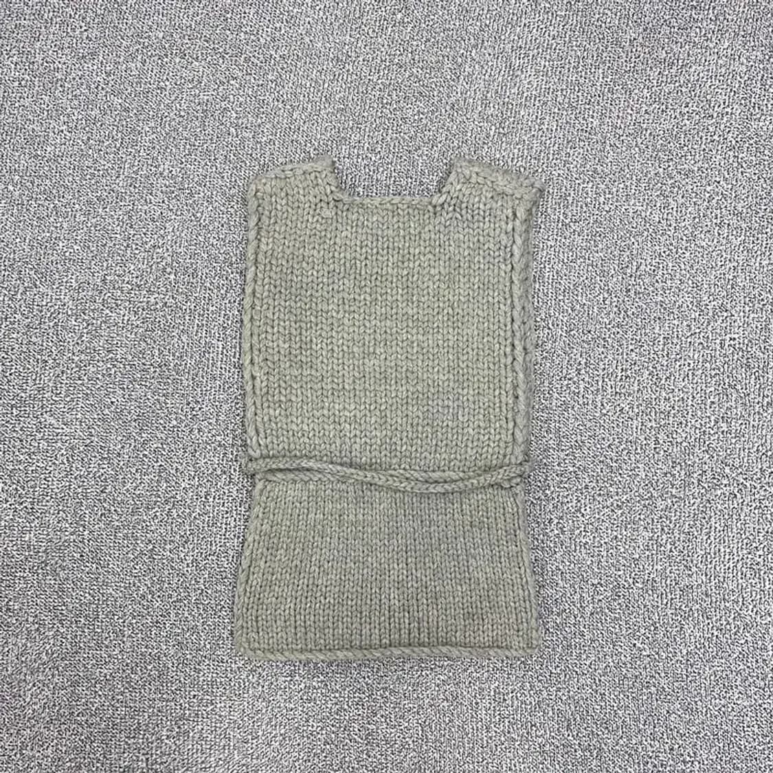 MACQNF 트임 니트 베스트 상품이미지3