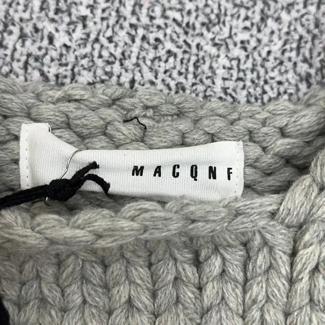 MACQNF 트임 니트 베스트 상품이미지5