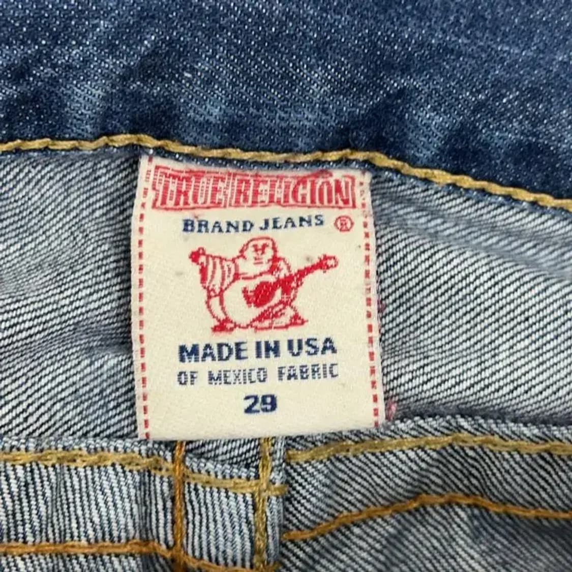 트루릴리전 조이 부츠컷 데님 34 상품이미지4