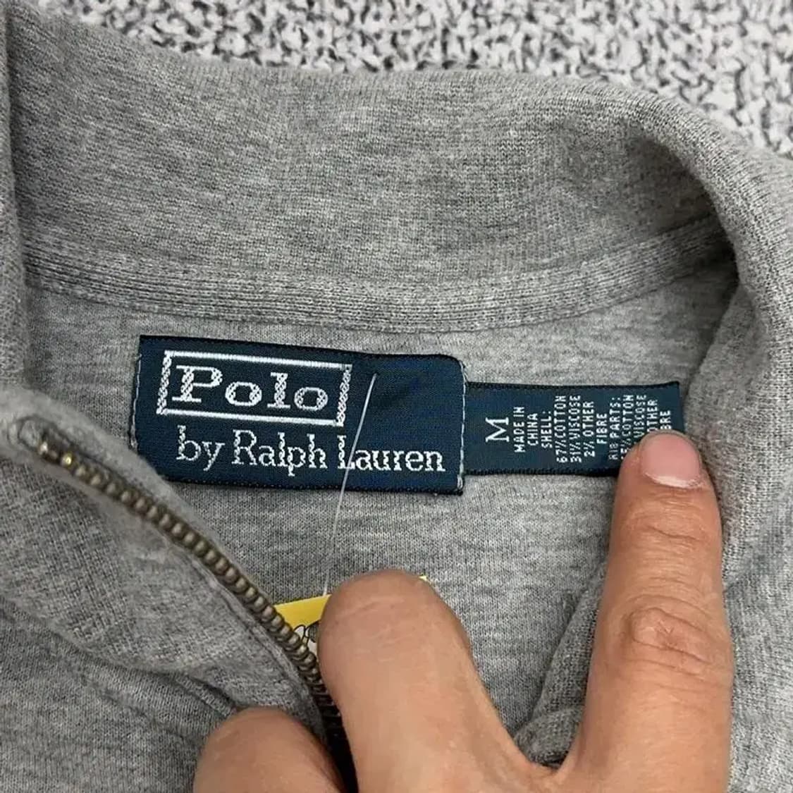 폴로 랄프로렌 반집업 맨투맨 M 상품이미지4