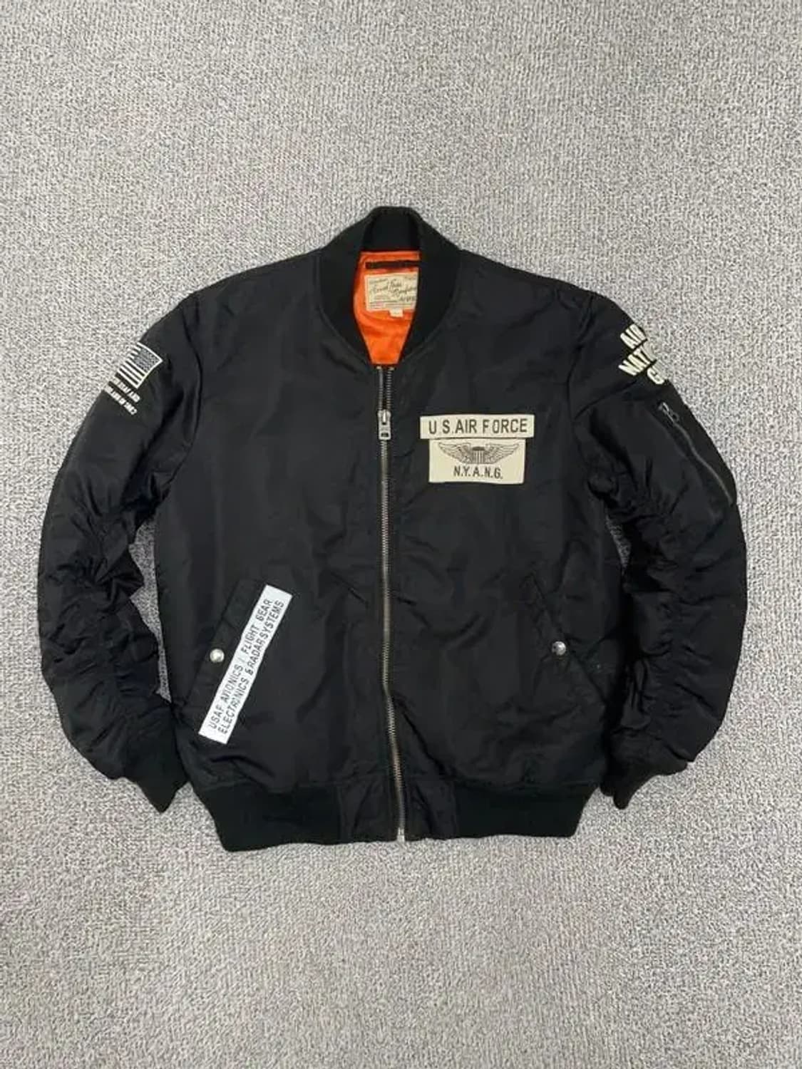 아비렉스 성조기 ma-1 L 상품이미지2