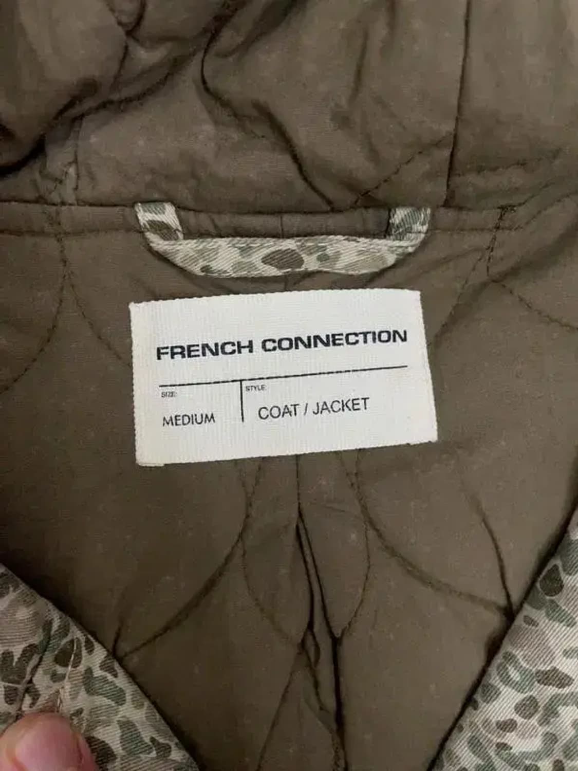 프렌치커넥션 밀리터리 후드 M 상품이미지6