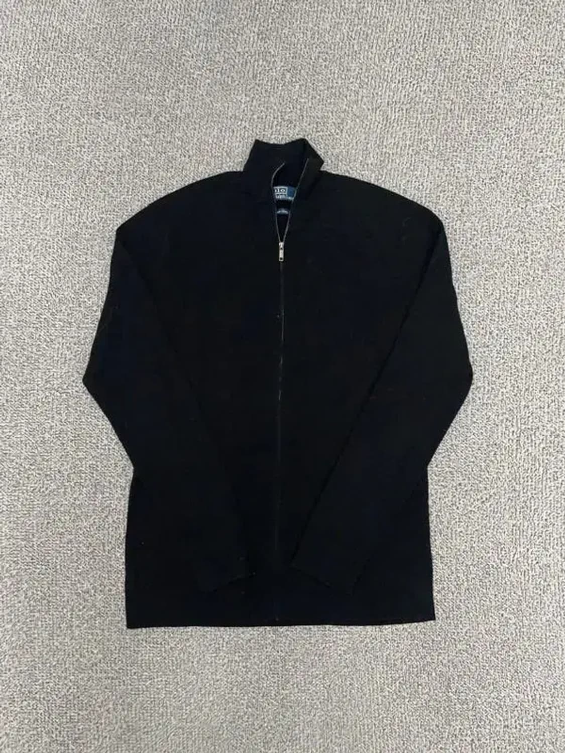 폴로 랄프로렌 코튼 반집업 니트 S 상품이미지2