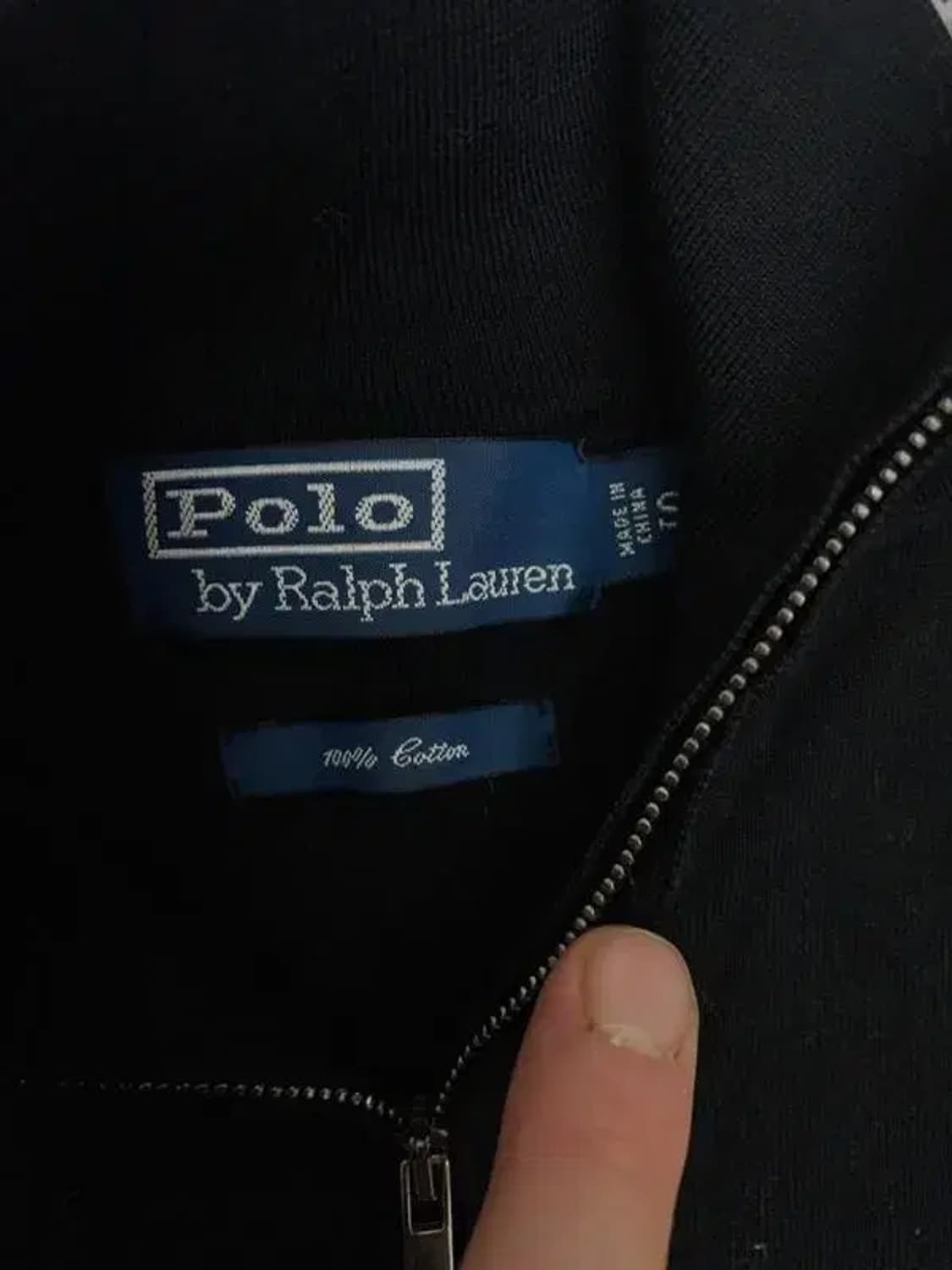 폴로 랄프로렌 코튼 반집업 니트 S 상품이미지4