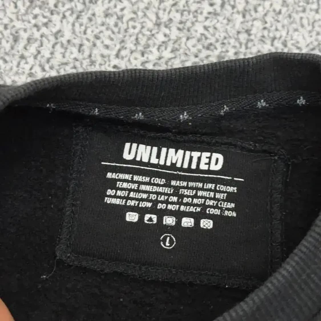 언리밋 맨투맨 L 상품이미지4