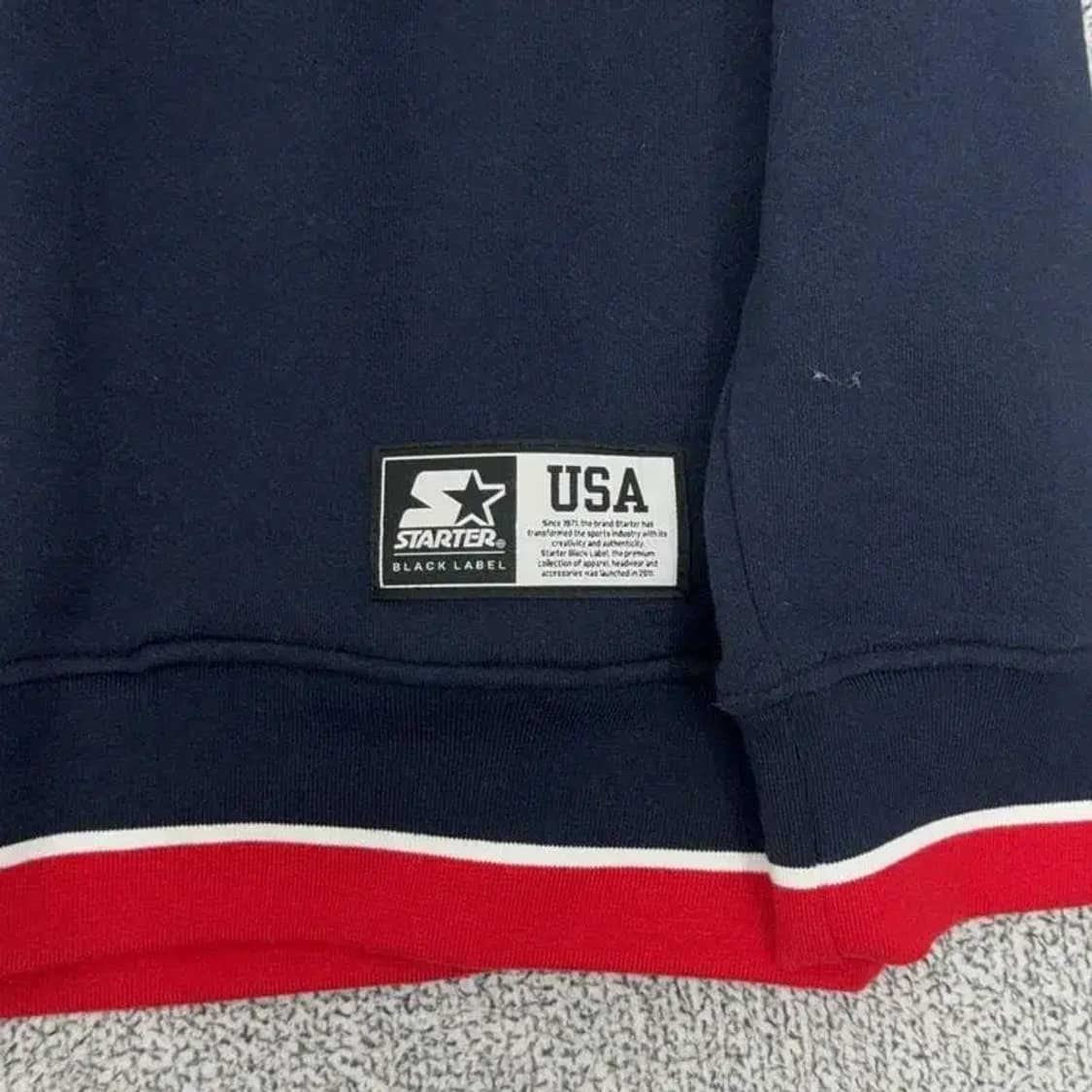 스타터 USA 반집업 맨투맨 L 상품이미지5