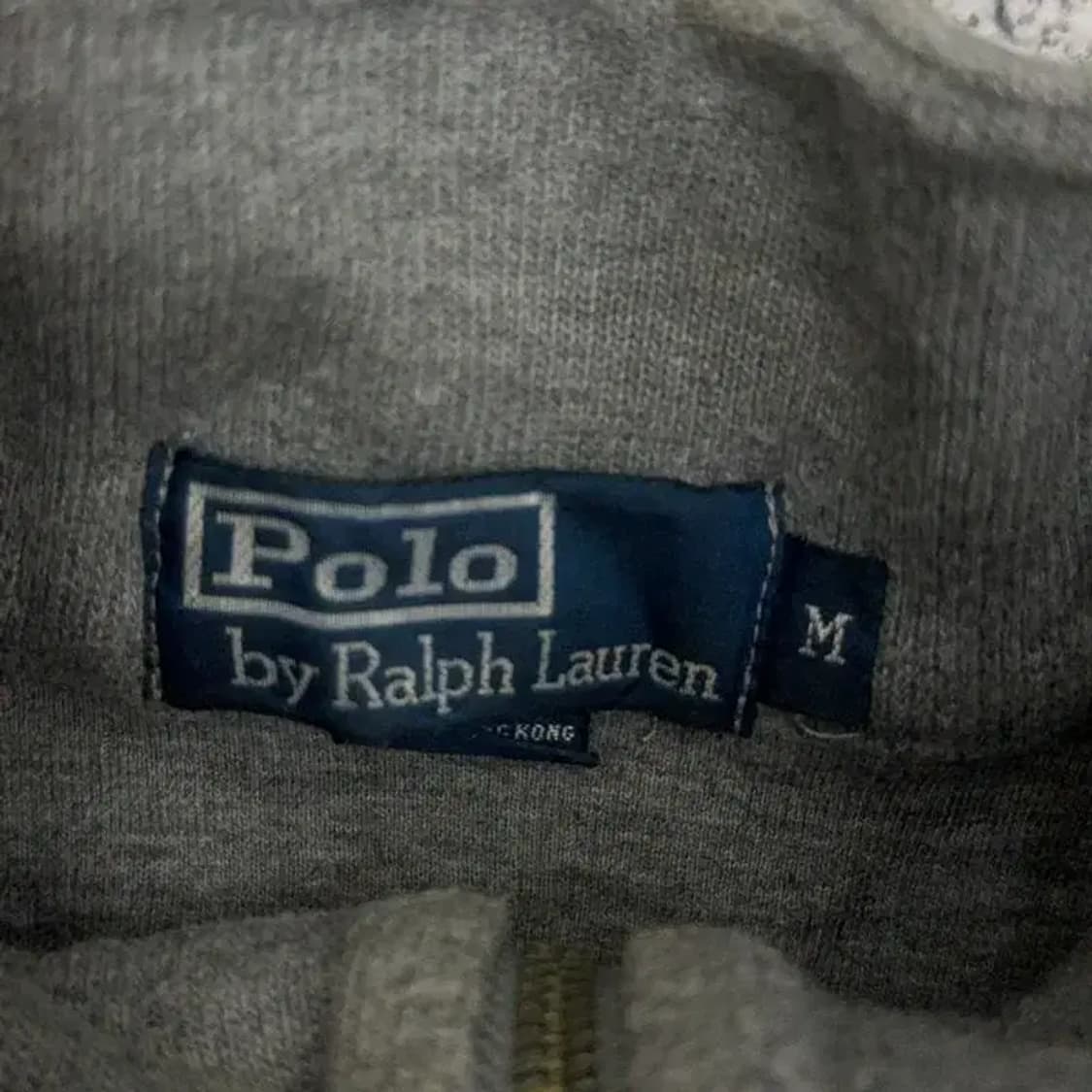 폴로 코튼 반집업 니트 M 상품이미지4