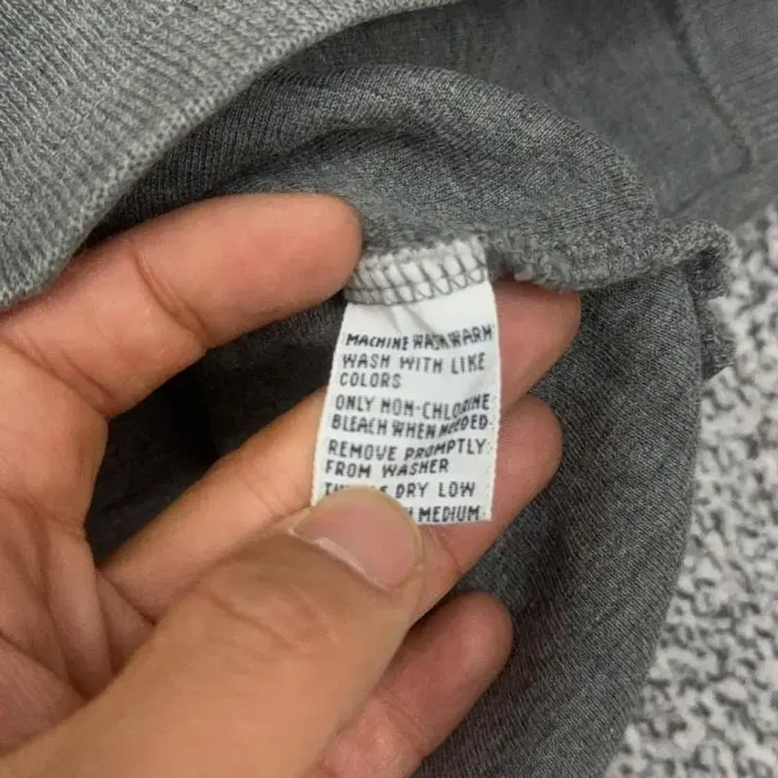 폴로 코튼 반집업 니트 M 상품이미지5