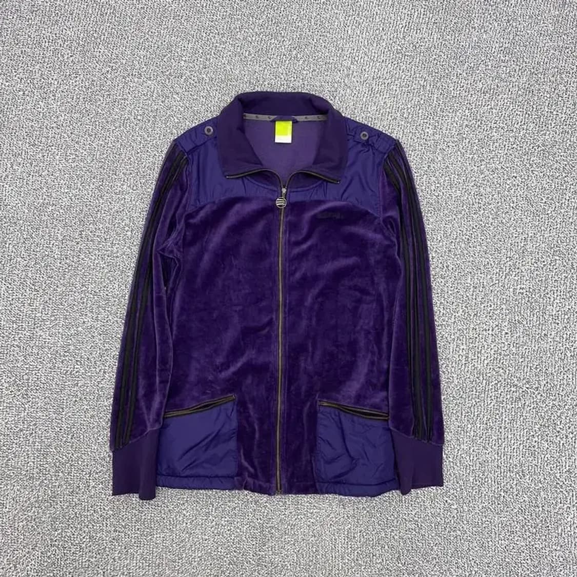 아디다스 벨벳 퍼플 저지 XL 상품이미지1