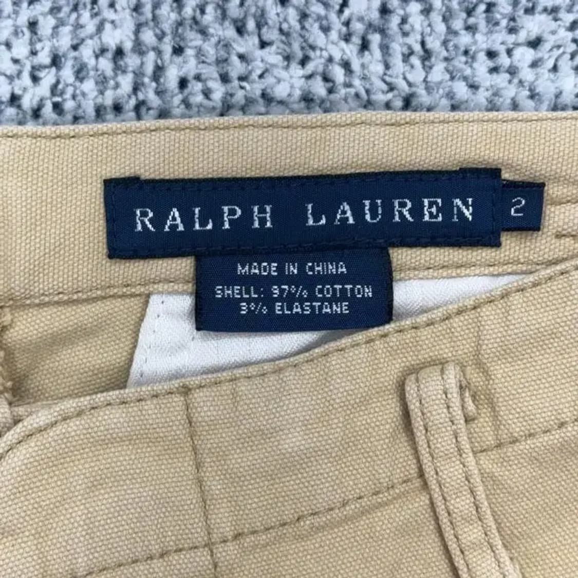 랄프로렌 베이지 코튼팬츠 2 상품이미지3