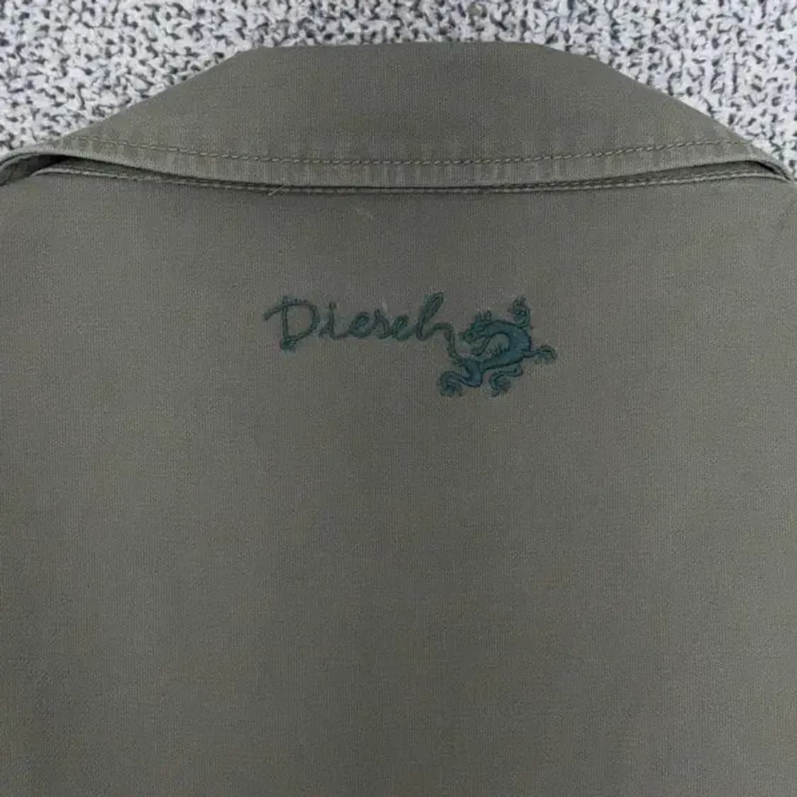 디젤 Y2K 롱 코트 S 상품이미지4