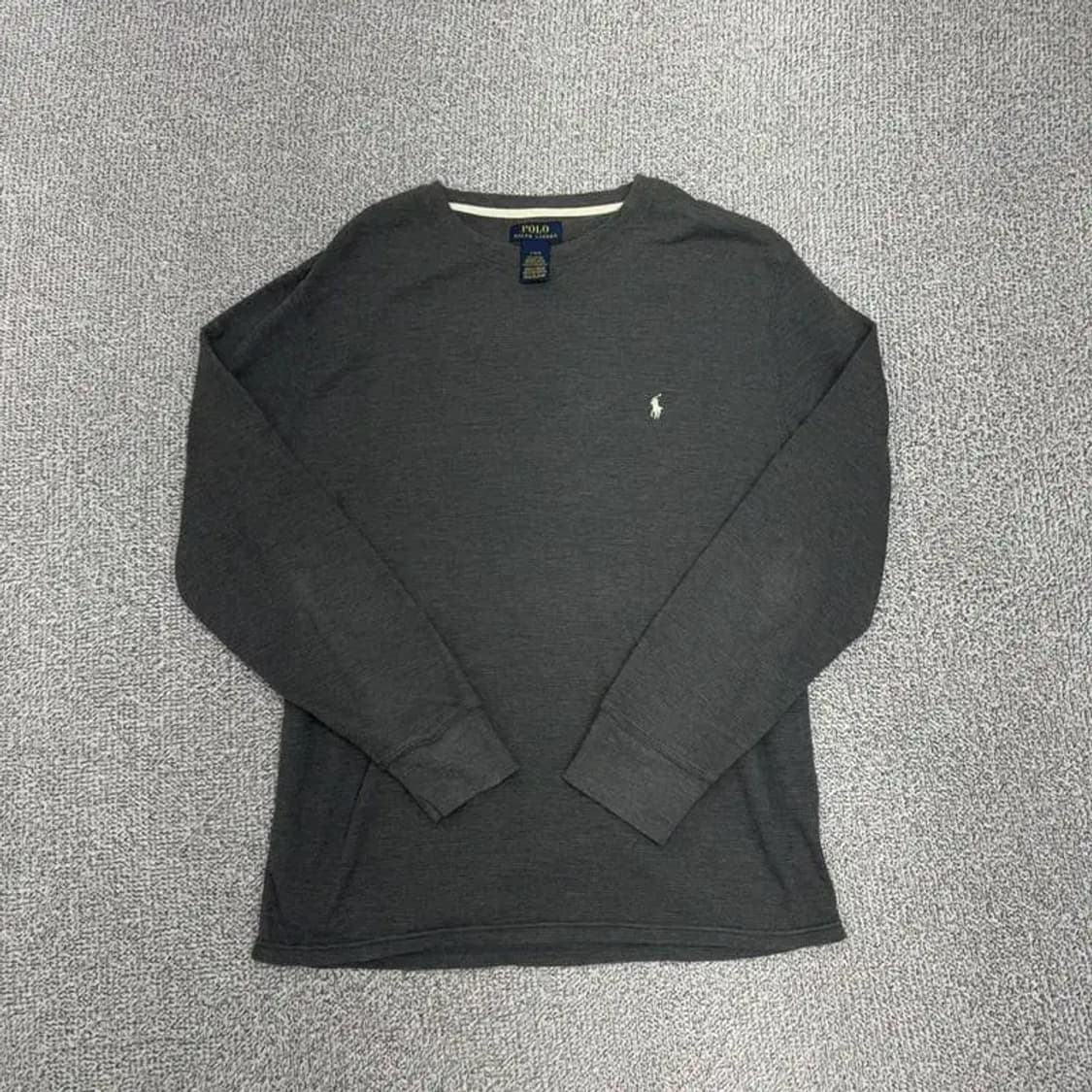 폴로 그레이 니트 맨투맨 L 상품이미지1